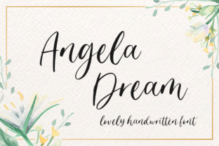 Angela Dream: A Timeless Script Font for Modern Campaigns
