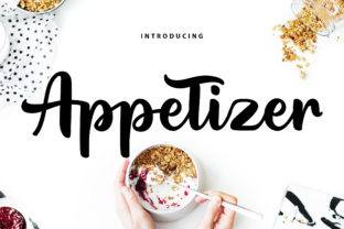 Appetizer Font Elevates Campaign Visuals with Elegance