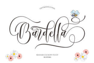 Bardella Script Font for Digital Marketing and Branding