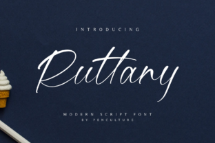 Bring Your Brand to Life with the Ruttany Script Font