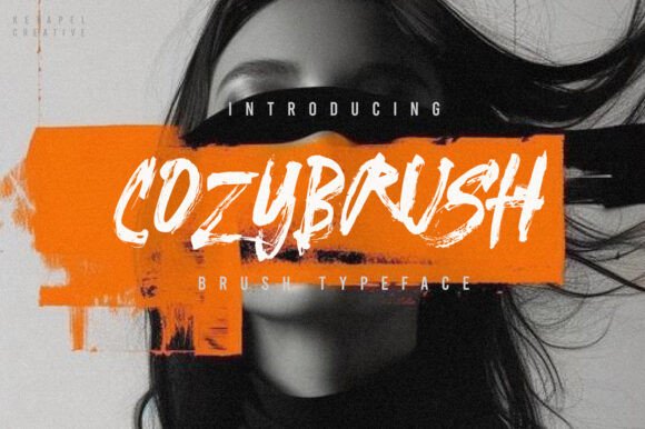 Cozybrush: A Bold Script Font for Web Design