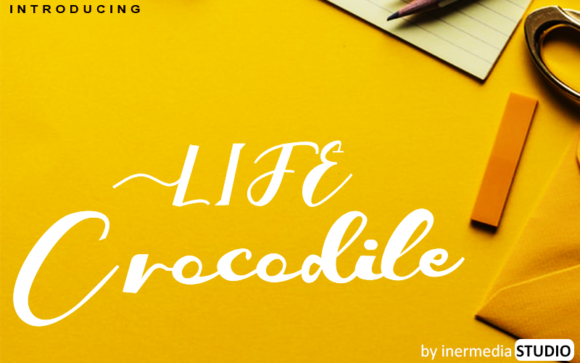 Crocodile Font for Editorial Design