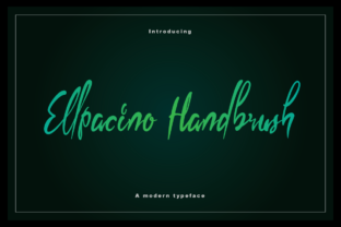 Ellpacino Handbrush: A Stylish Script Font for Digital Marketing