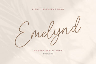 Emelynd: A Handwritten Font That Makes Your Campaigns Instantly Recognizable