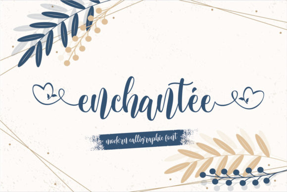 Enchantee: A Charismatic Script Font for Branding Projects