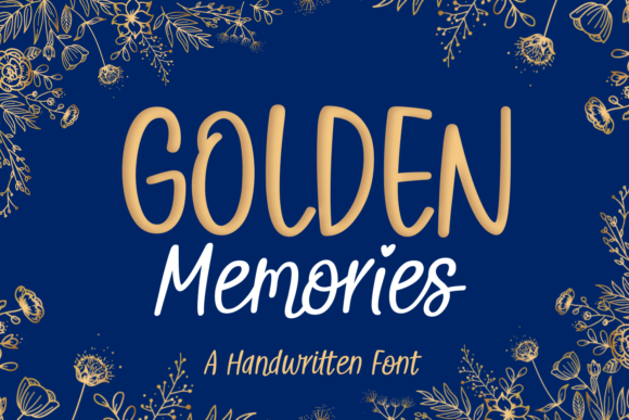 Golden Memories: A Friendly Script Font for Scroll-Stopping Marketing