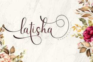 Latisha: A Script Font That Elevates Digital Design