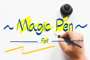 Magic Pen: A Friendly Handwritten Font for Digital Design