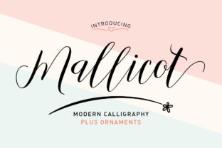 Mallicot: A Playful Script Font for Your Business Branding