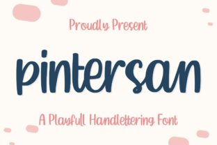 Pintersan: A Handwritten Font for Thoughtful Editorial Design