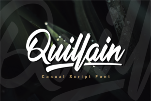 Quillain: A Handwritten Font for Thoughtful Editorial Design