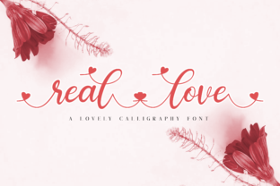 Real Love Font for a Softer Editorial Design