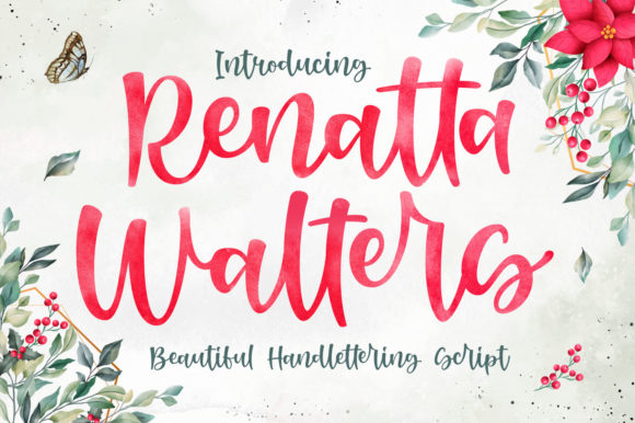 Renatta Walters: A Romantic Script for Branding Projects