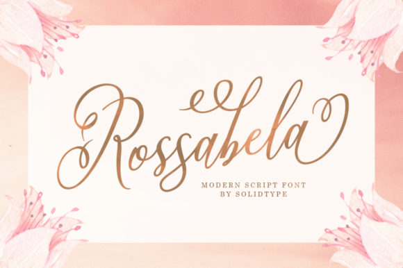 Rossabela: A Handwritten Font for Elegant Branding Projects