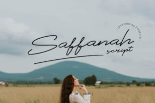 Saffanah: A Handwritten Font That Makes Your Brand Feel Thoughtfully Human
