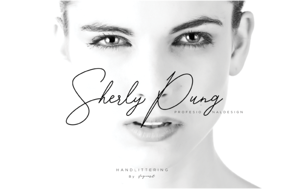 Sherly Pung: A Modern Script Font for Web Design