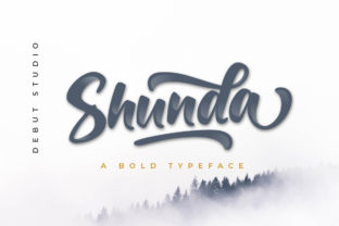 Shunda: A Modern Script Font That Breathes Life Into Editorial Design