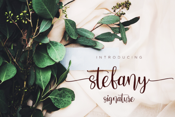 Stefany: A Thoughtful Handwritten Font for Editorial Design