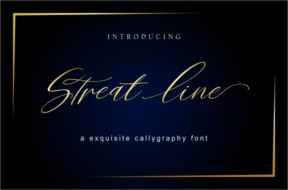 Streat Line Font for Modern Marketing and Design