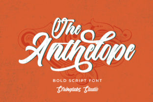 The Anthelope Font: A Groovy Script for Bold Branding