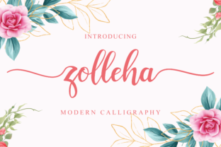 Zolleha Script Font for Digital Marketing
